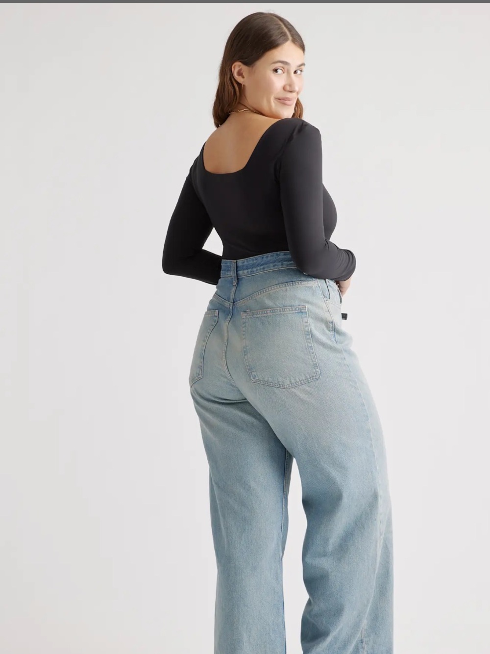 Black Long Sleeve Bodysuit